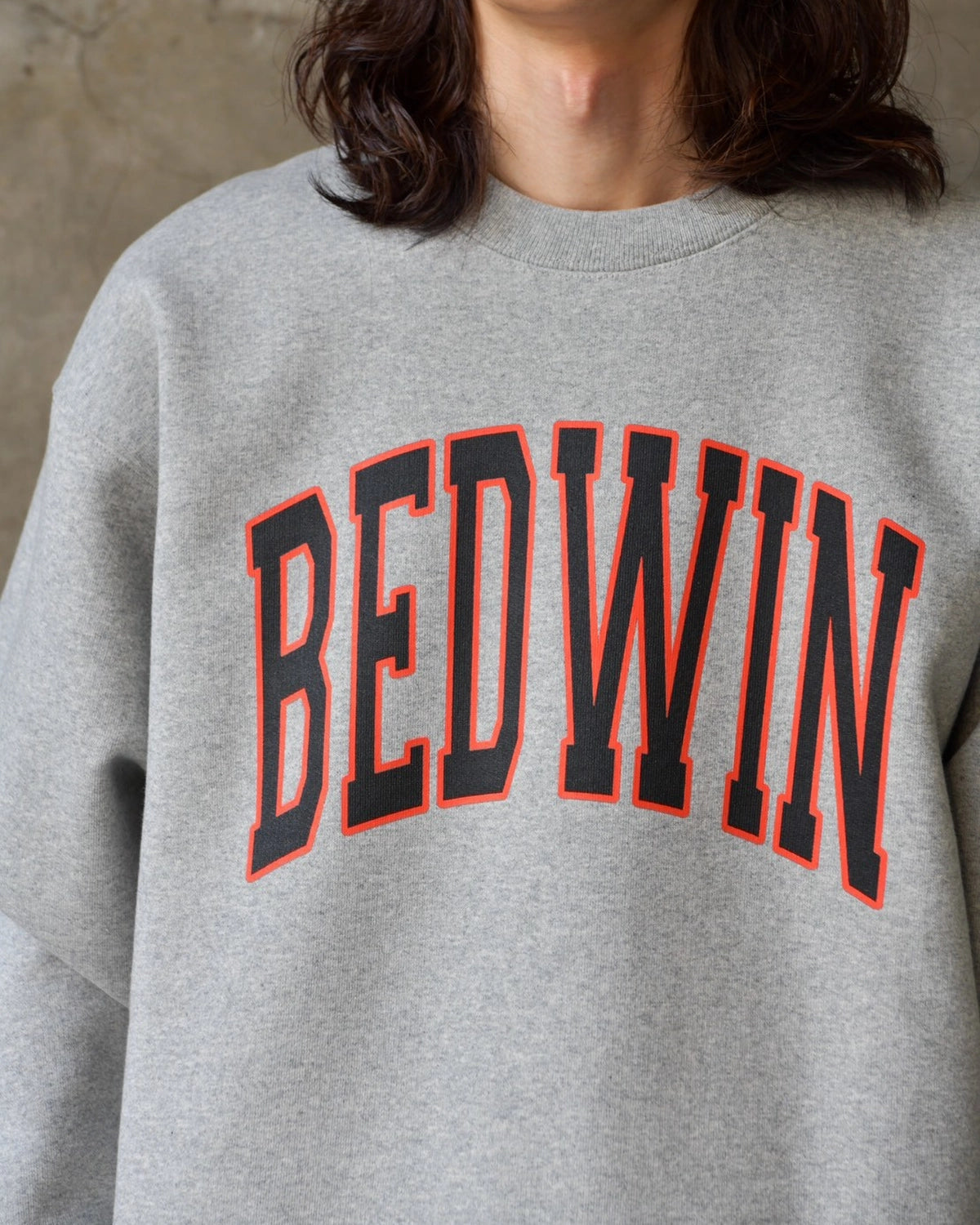 BEDWIN & THE HEARTBREAKERS / L/S VARSITY SWEATSHIRT "Varsity" (26AB2263)