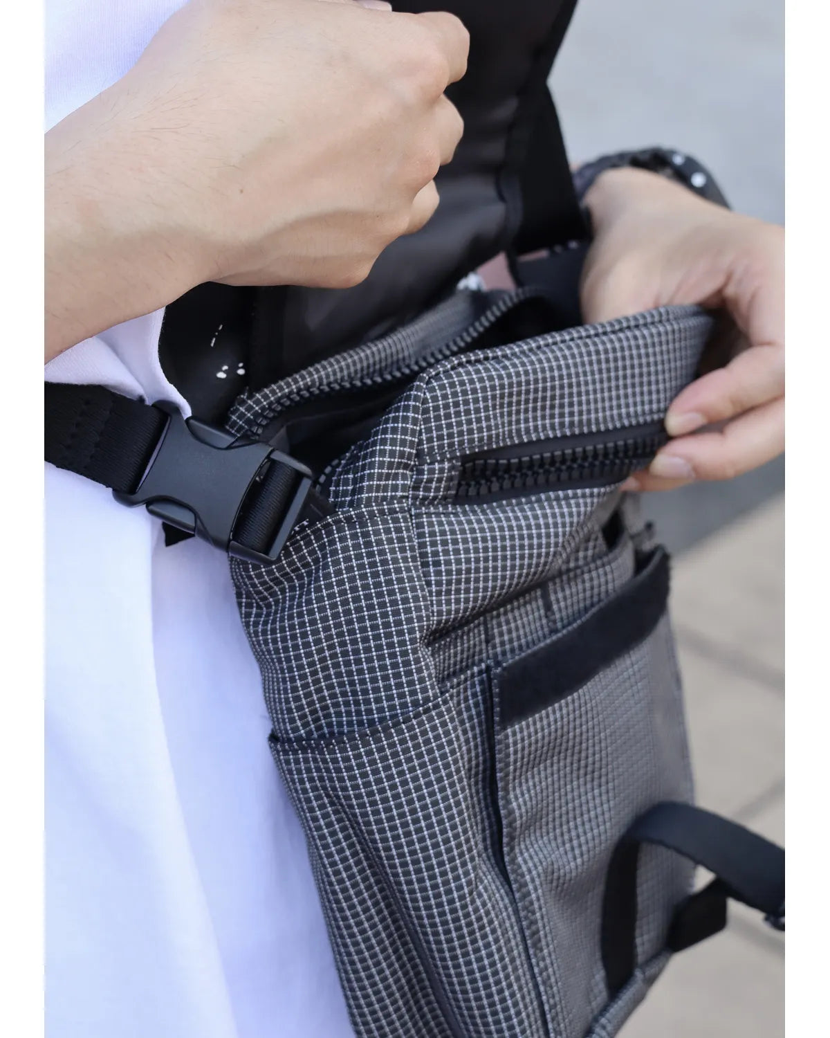 BoTT / Contrast Ripstop Mini Shoulder Bag