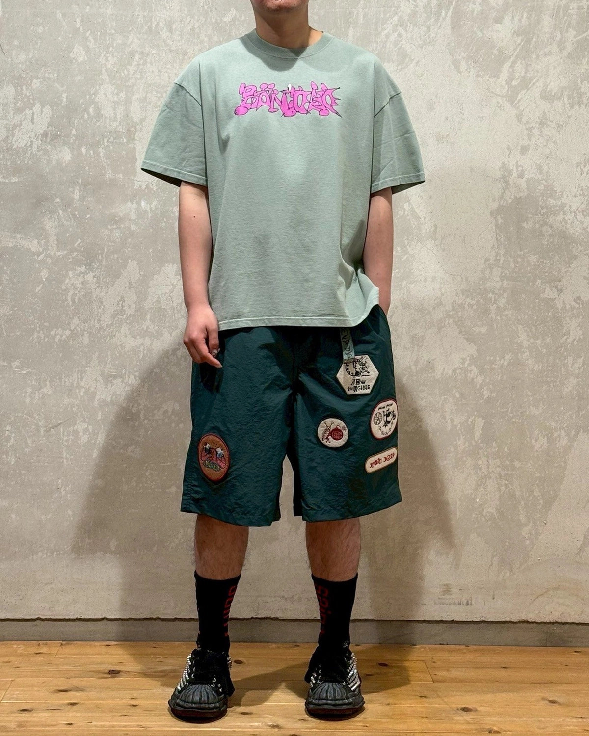 BRAIN DEAD / NYLON BAGGY CLIMBER (B23004336D225)