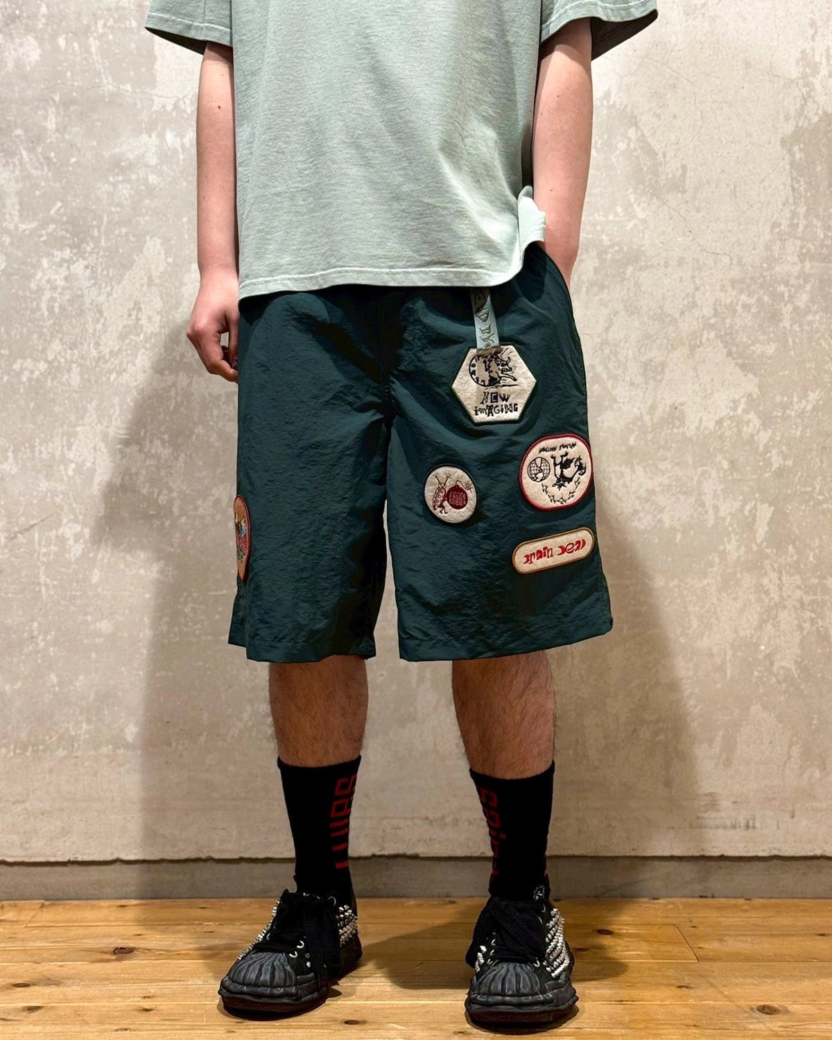 BRAIN DEAD / NYLON BAGGY CLIMBER (B23004336D225)