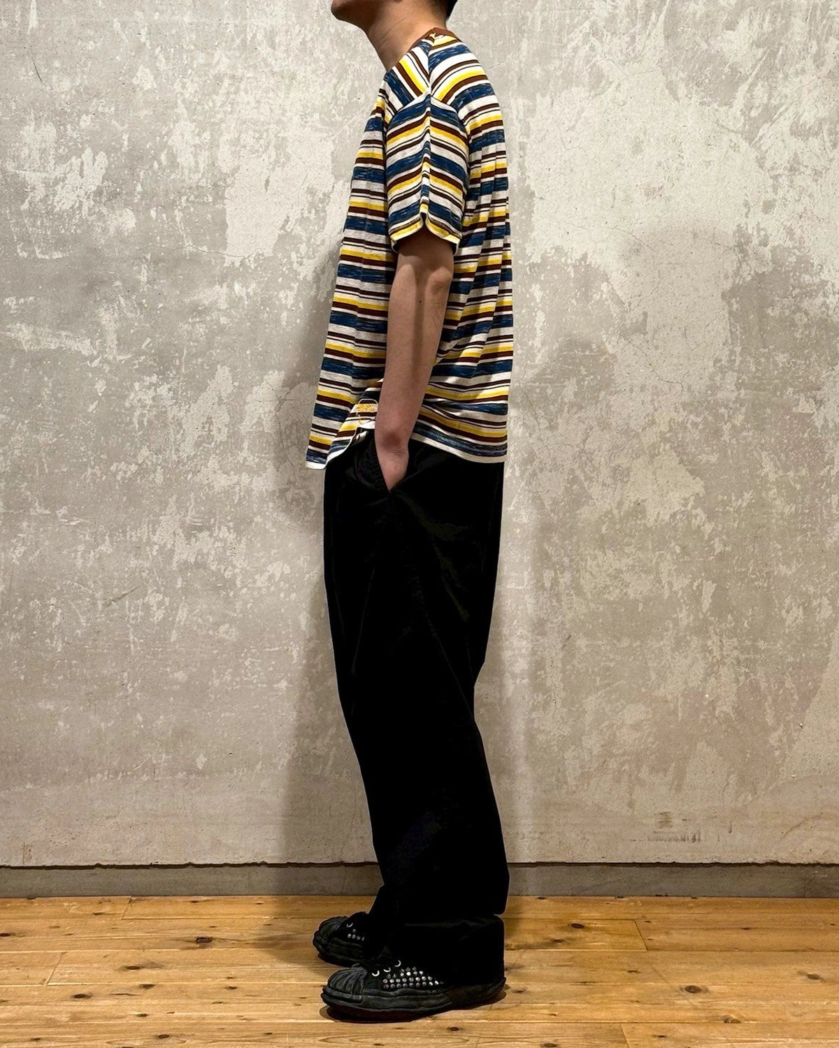 BRAIN DEAD / TONI STRIPE T-SIRT (T00004357D225)
