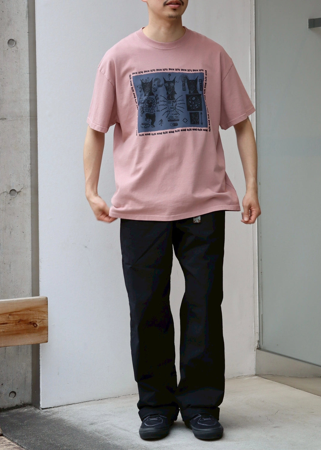 BRAIN DEAD / Mind Games T-shirt (T00004430D225)