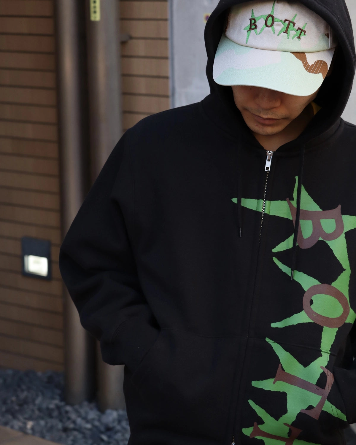 BoTT / Stars Zip Hoodie