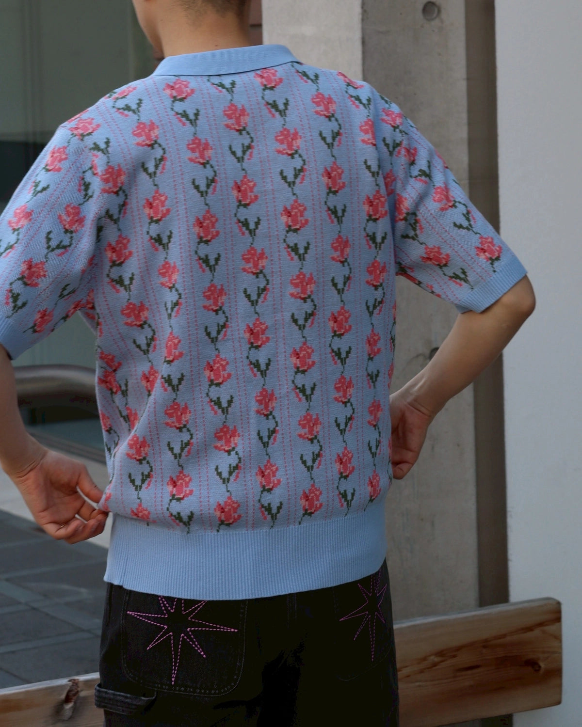 BoTT / Flower S/S Knit Polo