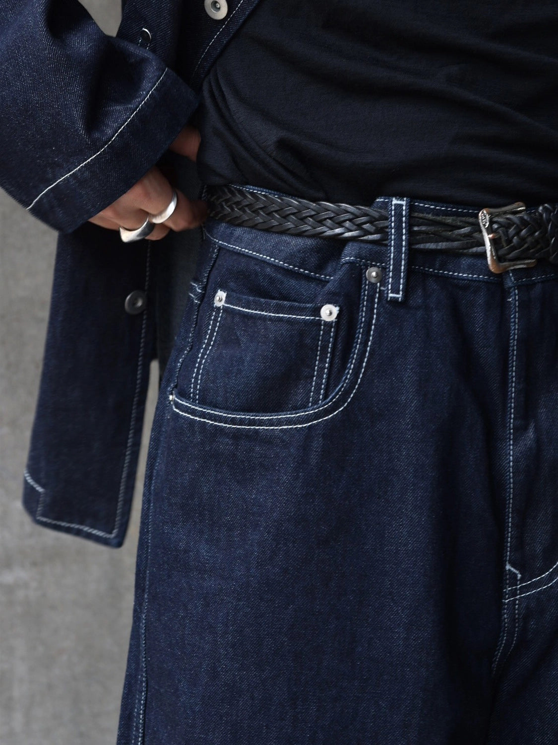 CASEY CASEY / LEO DENIM PANT (25HP283)