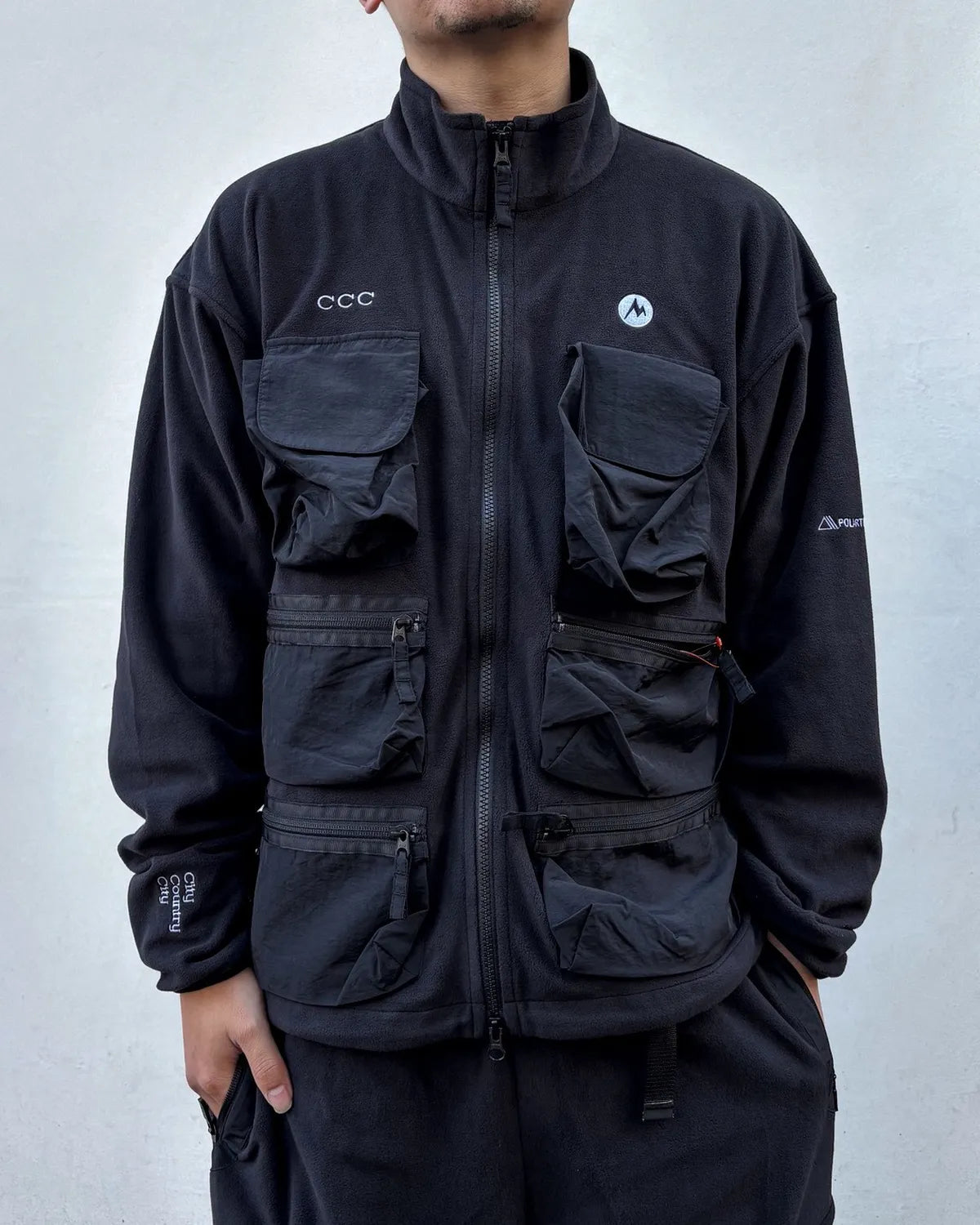 CITY COUNTRY CITY × Marmot / MC POLATEC FLEECE JACKET (CCC-263J004)