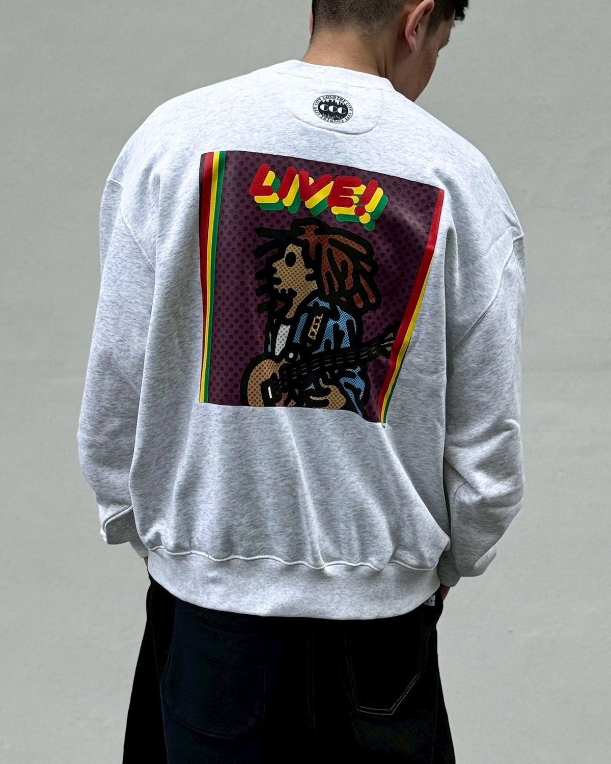 CITY COUNTRY CITY × BOB MARLEY / SWEAT SHIRT _ LIVE (CCC-261C004)