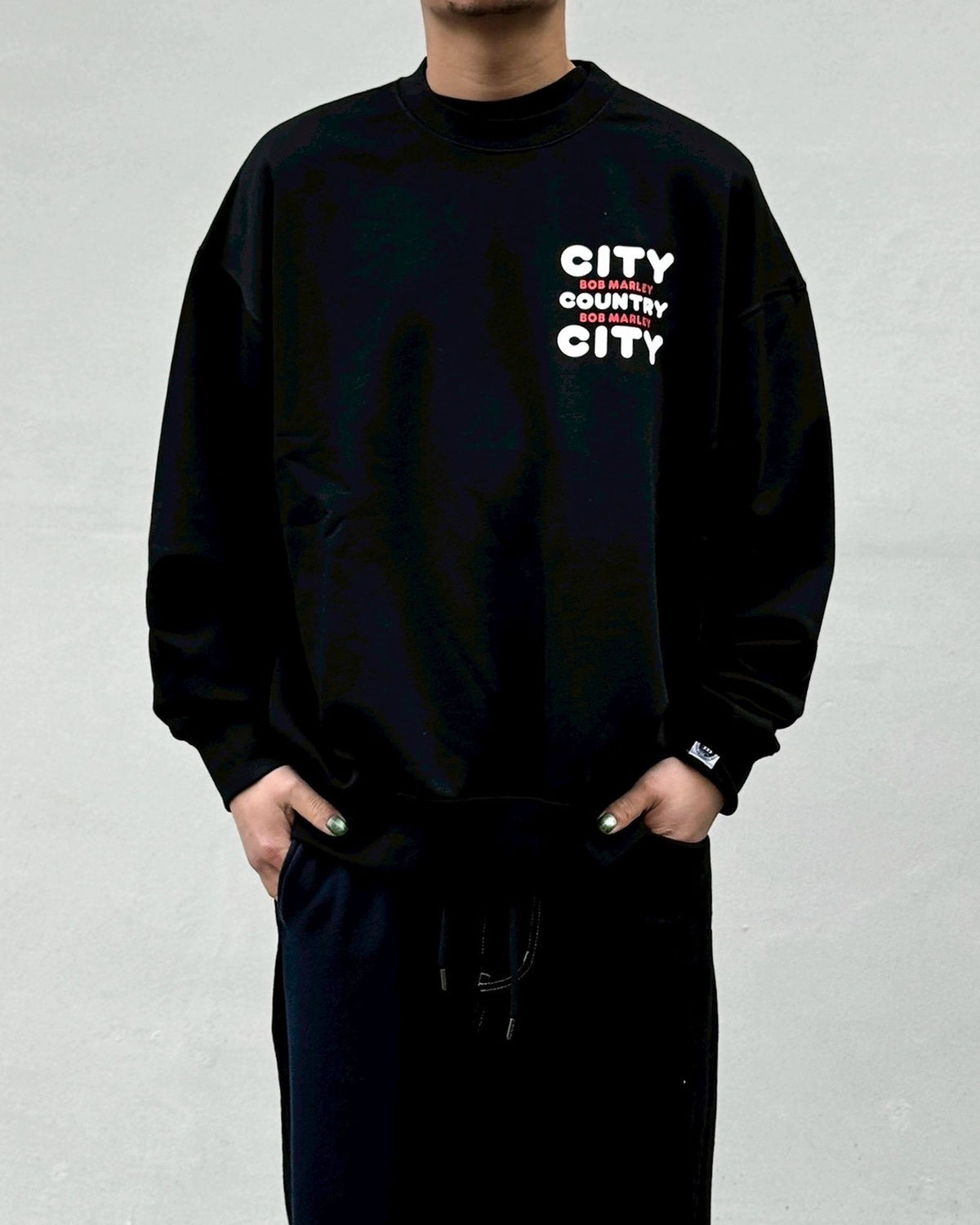 CITY COUNTRY CITY × BOB MARLEY / SWEAT SHIRT _ LIVE (CCC-261C004)