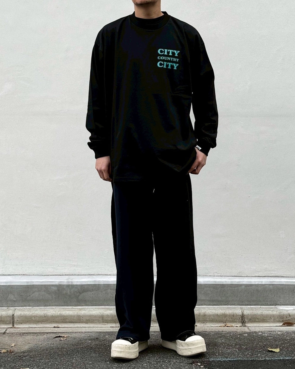 CITY COUNTRY CITY / COTTON L/S T-SHIRT_ CITY COUNTRY CITY (CCC-261T002)