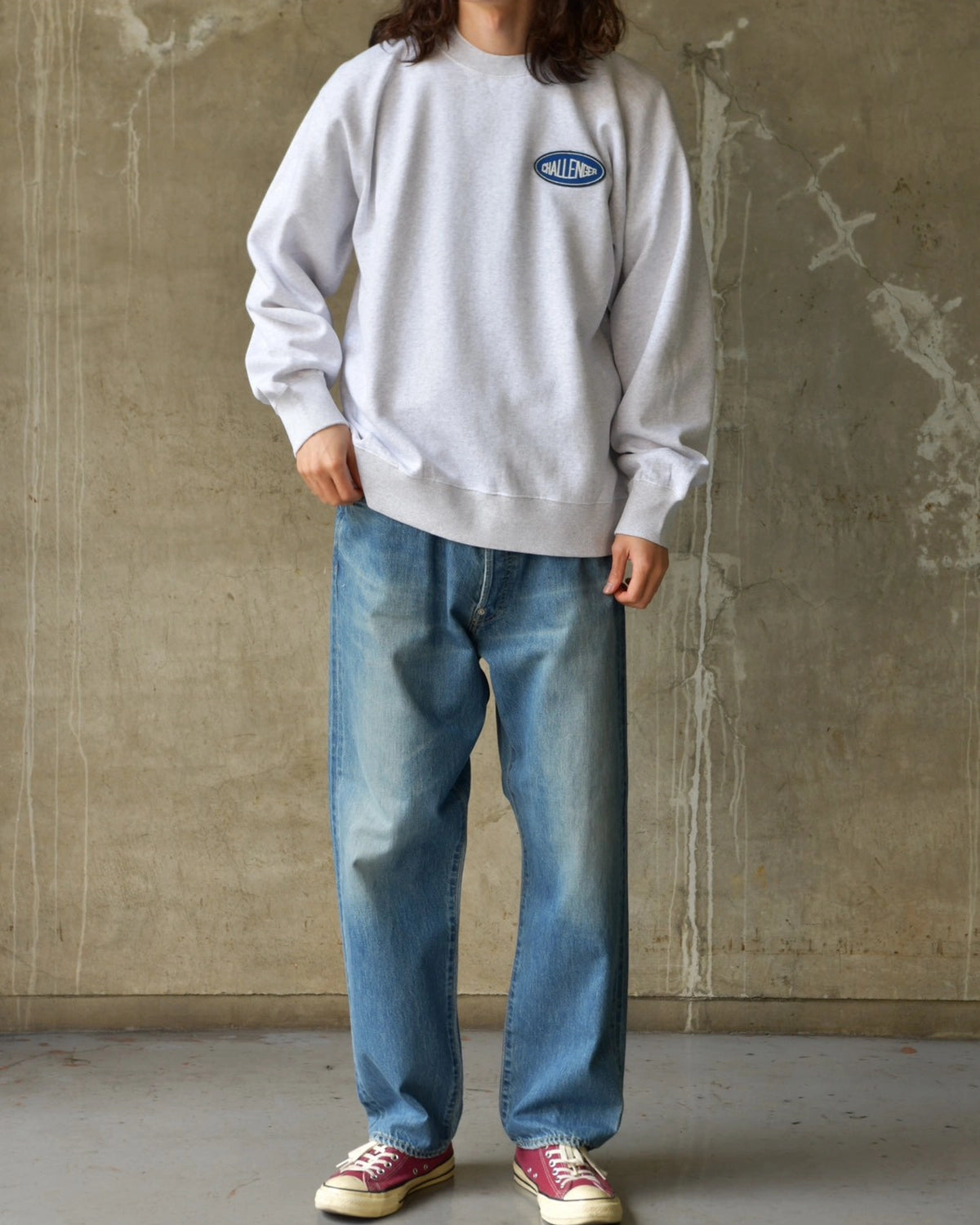 CHALLENGER / C/N LOGO PATCH SWEAT (CLG-SW 026-006)
