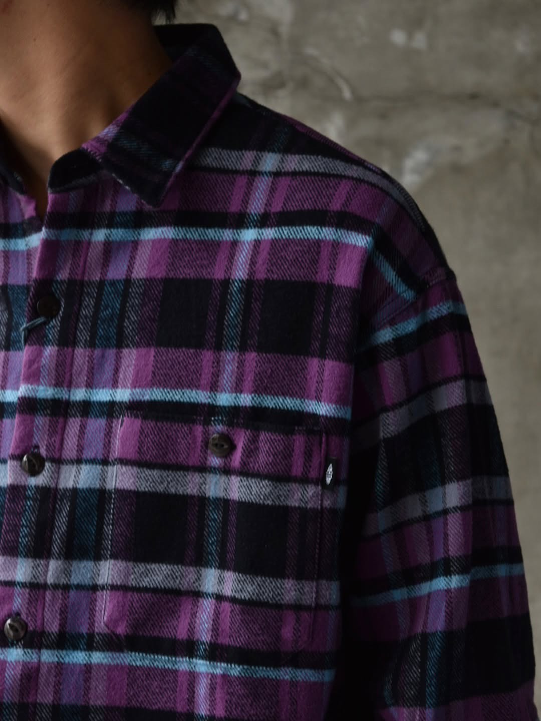 CHALLENGER / PLAID FLANNEL SHIRT (CLG-SH 025-010)