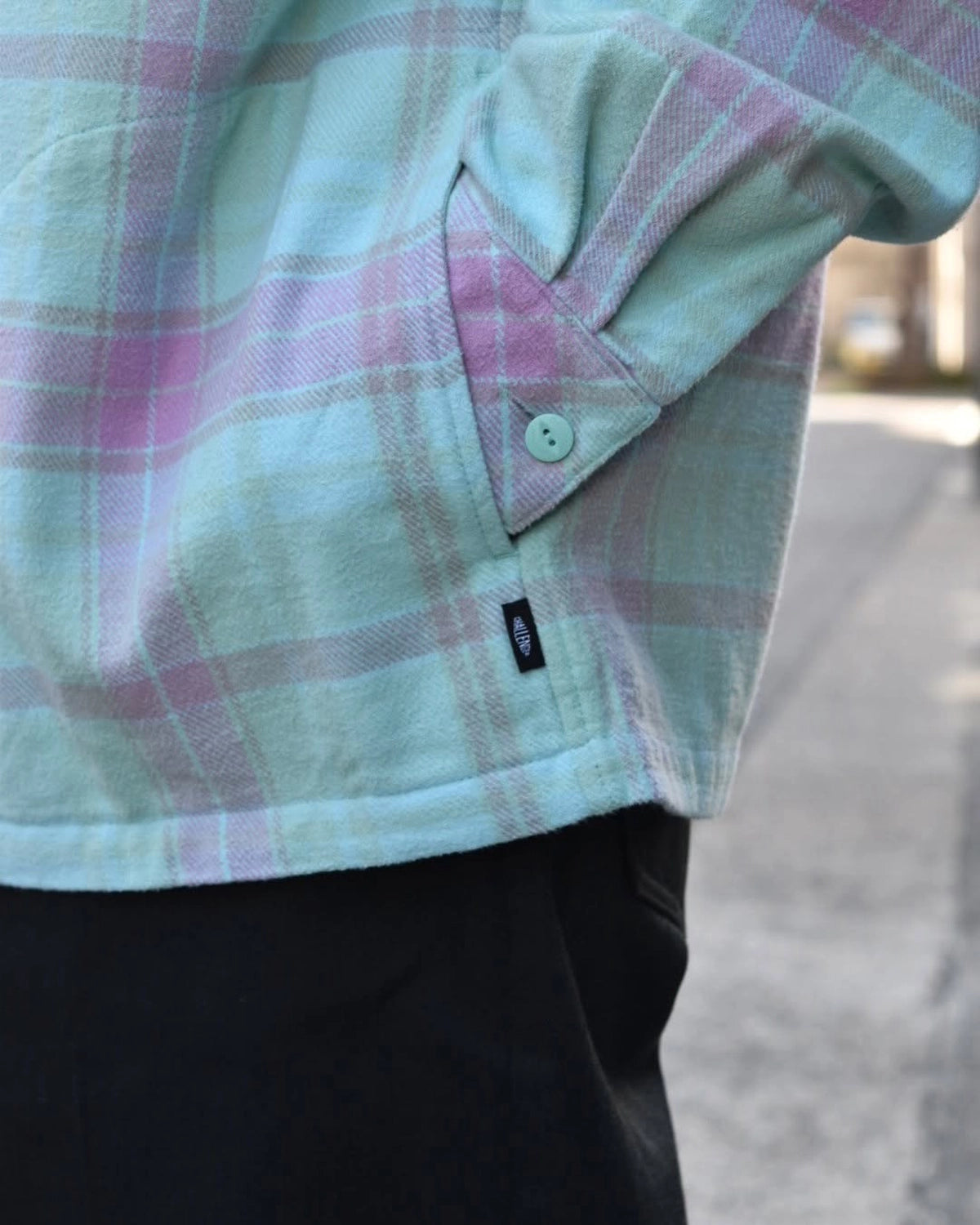 CHALLENGER / PLAID ZIP UP SHIRT (CLG-SH 025-001)