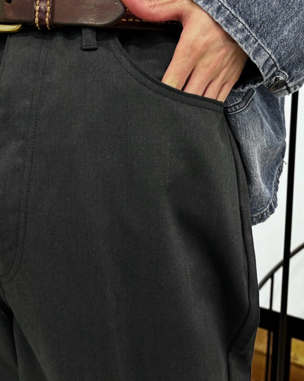 CIOTA / T/C Twill 4 Pocket Pants Baggy (PTLM-164)