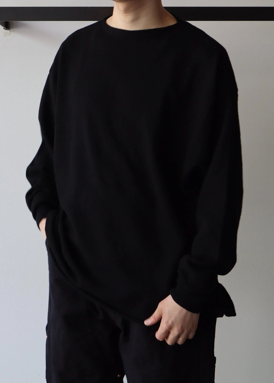 COMOLI / ウール和紙 コモリニット (B01-06004)
