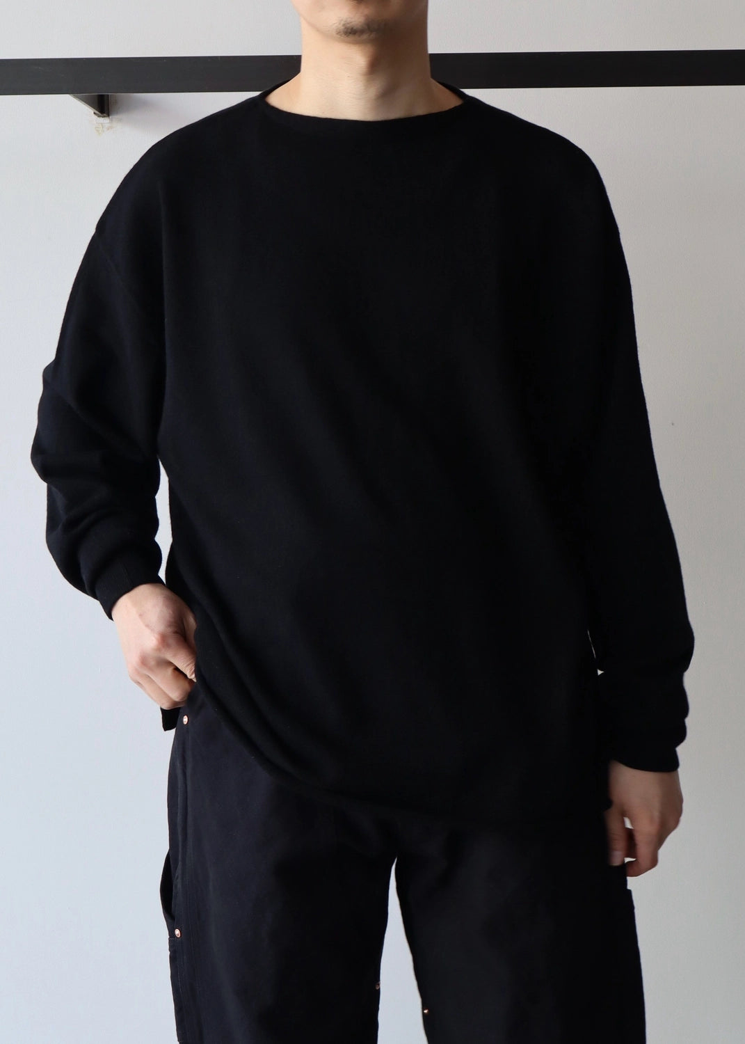 COMOLI / ウール和紙 コモリニット (B01-06004)