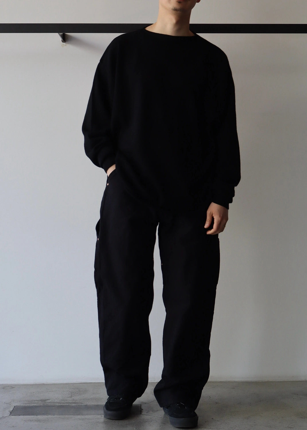 COMOLI / ウール和紙 コモリニット (B01-06004)