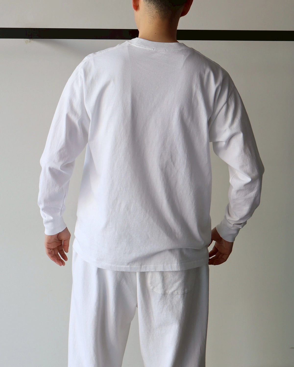 COMOLI / コットンジャージ 長袖Tシャツ (B01-05009)