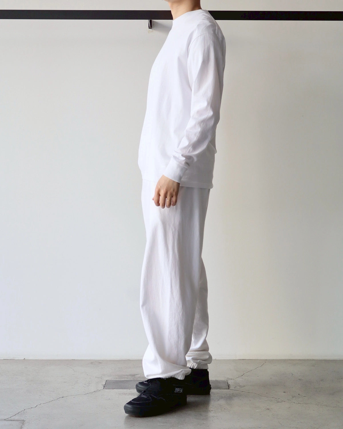 COMOLI / コットンジャージ 長袖Tシャツ (B01-05009)