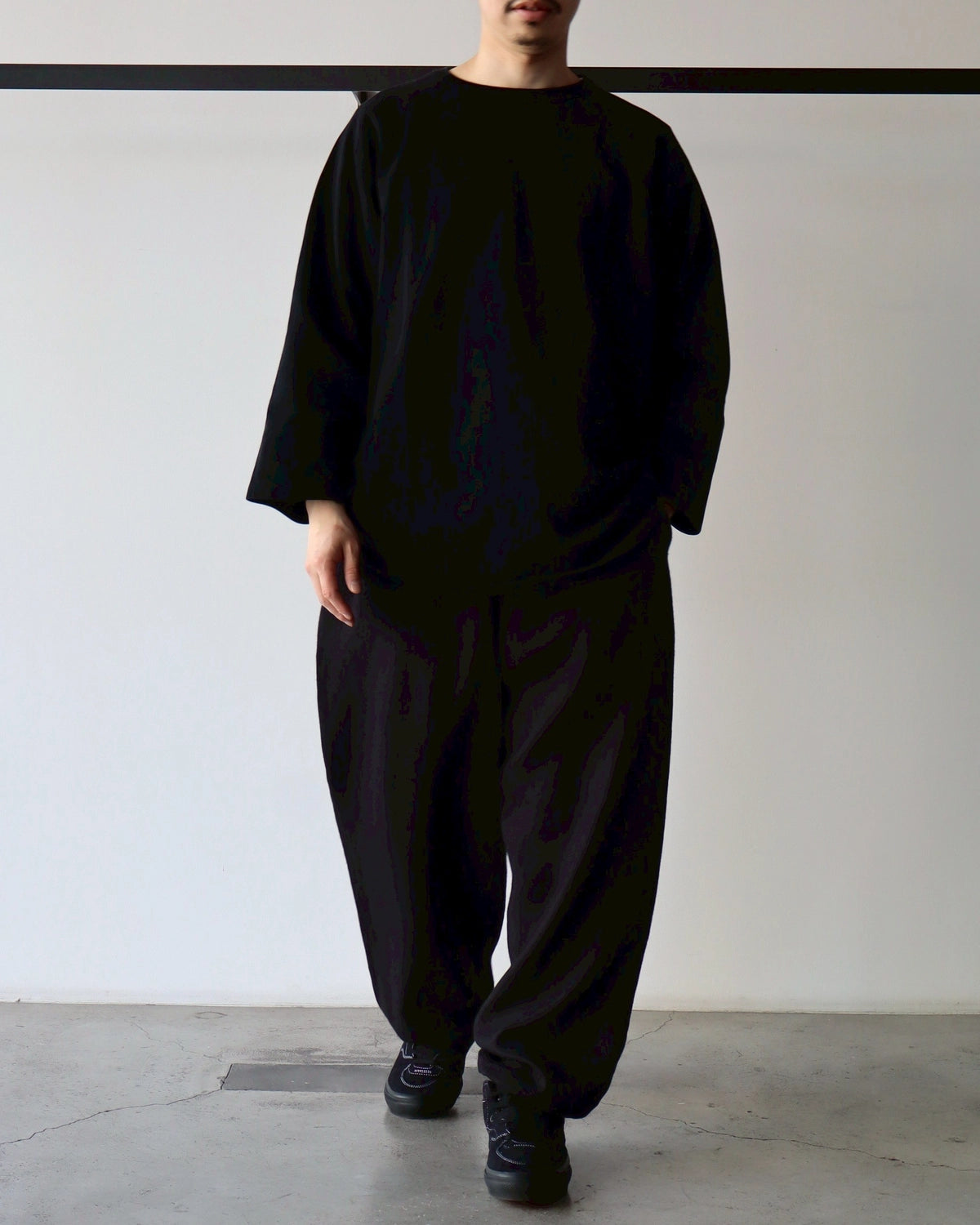 COMOLI / コットンジャージ ベースボールTシャツ (B01-05004)