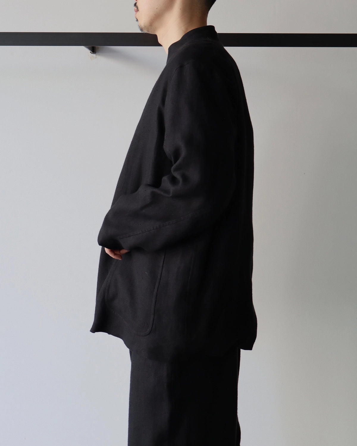 COMOLI / カナパ スタンドカラー ジャケット (B01-01009)