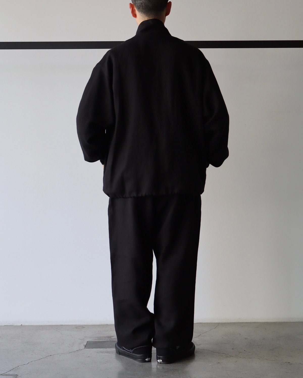 COMOLI / カナパ ドローストリング パンツ (B01-03008)