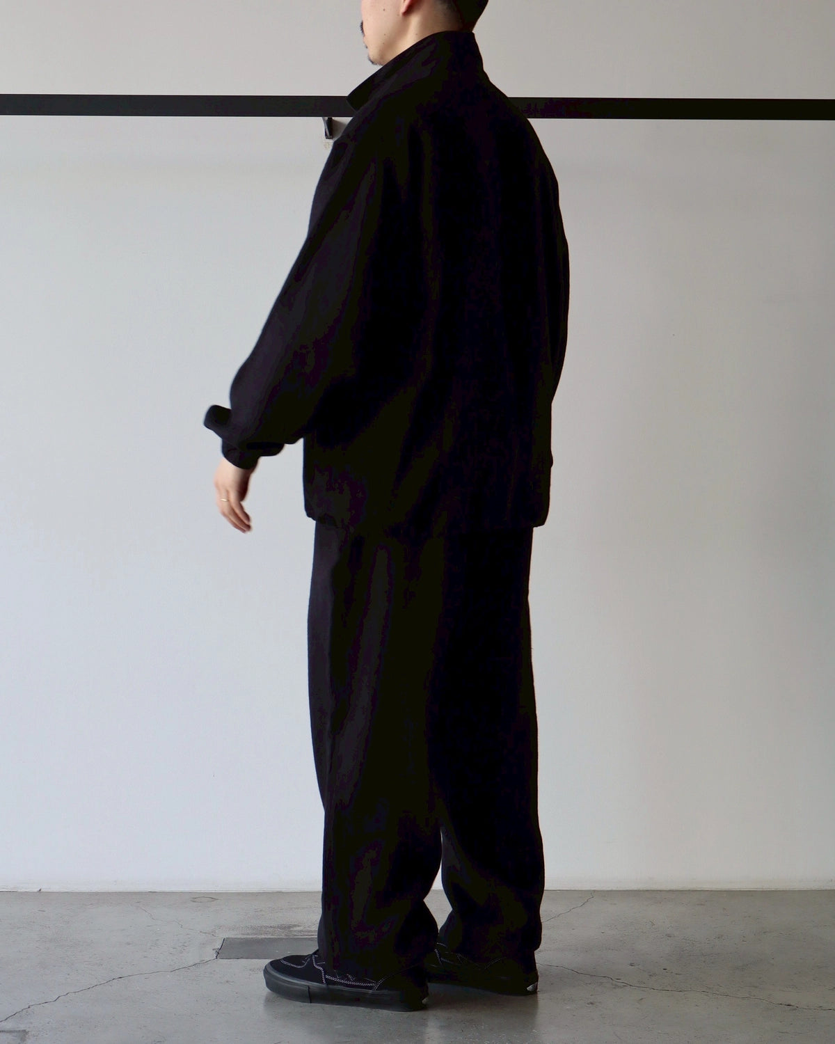 COMOLI / カナパ ドローストリング パンツ (B01-03008)