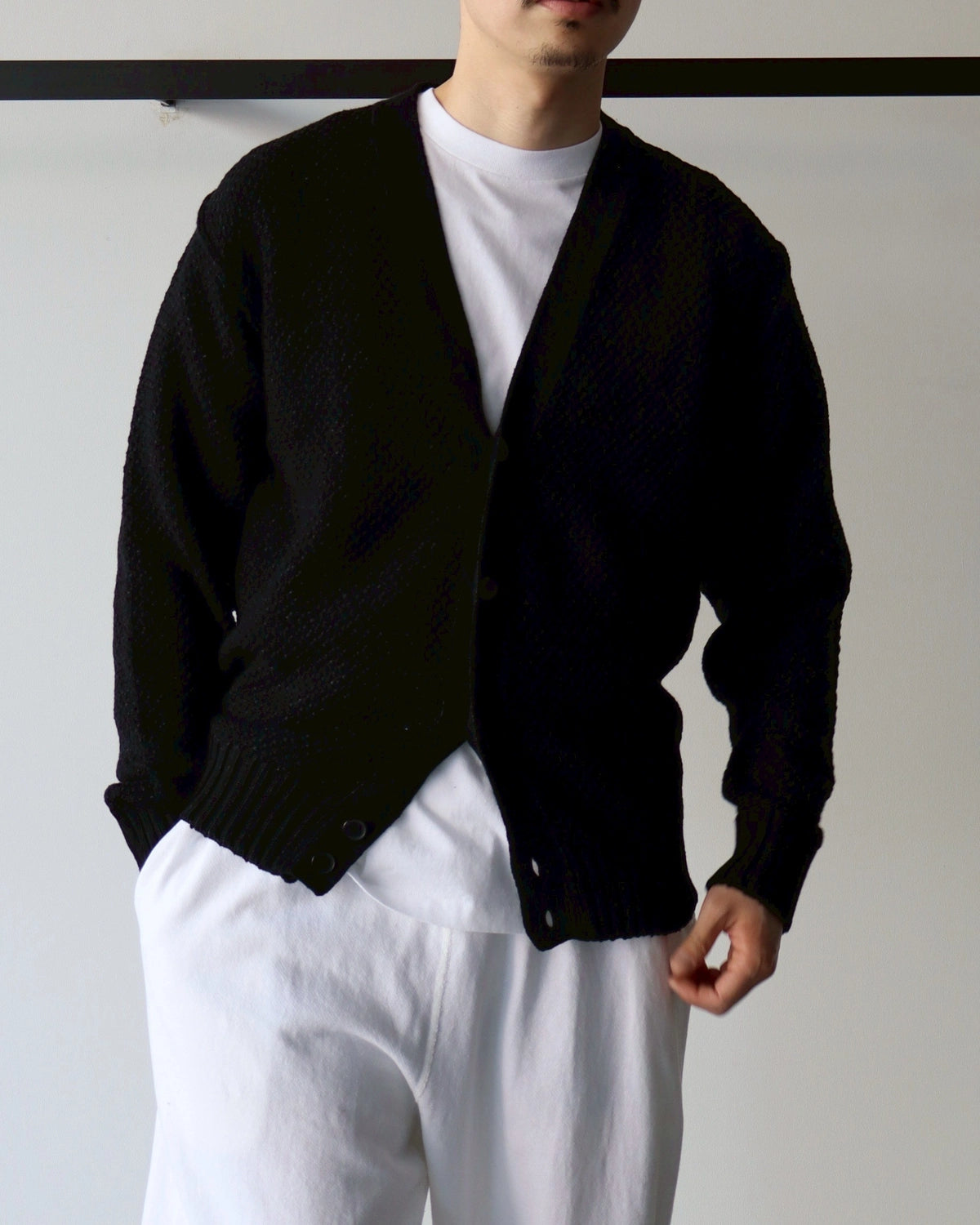 COMOLI / 5G ニットカーディガン (B01-06009)