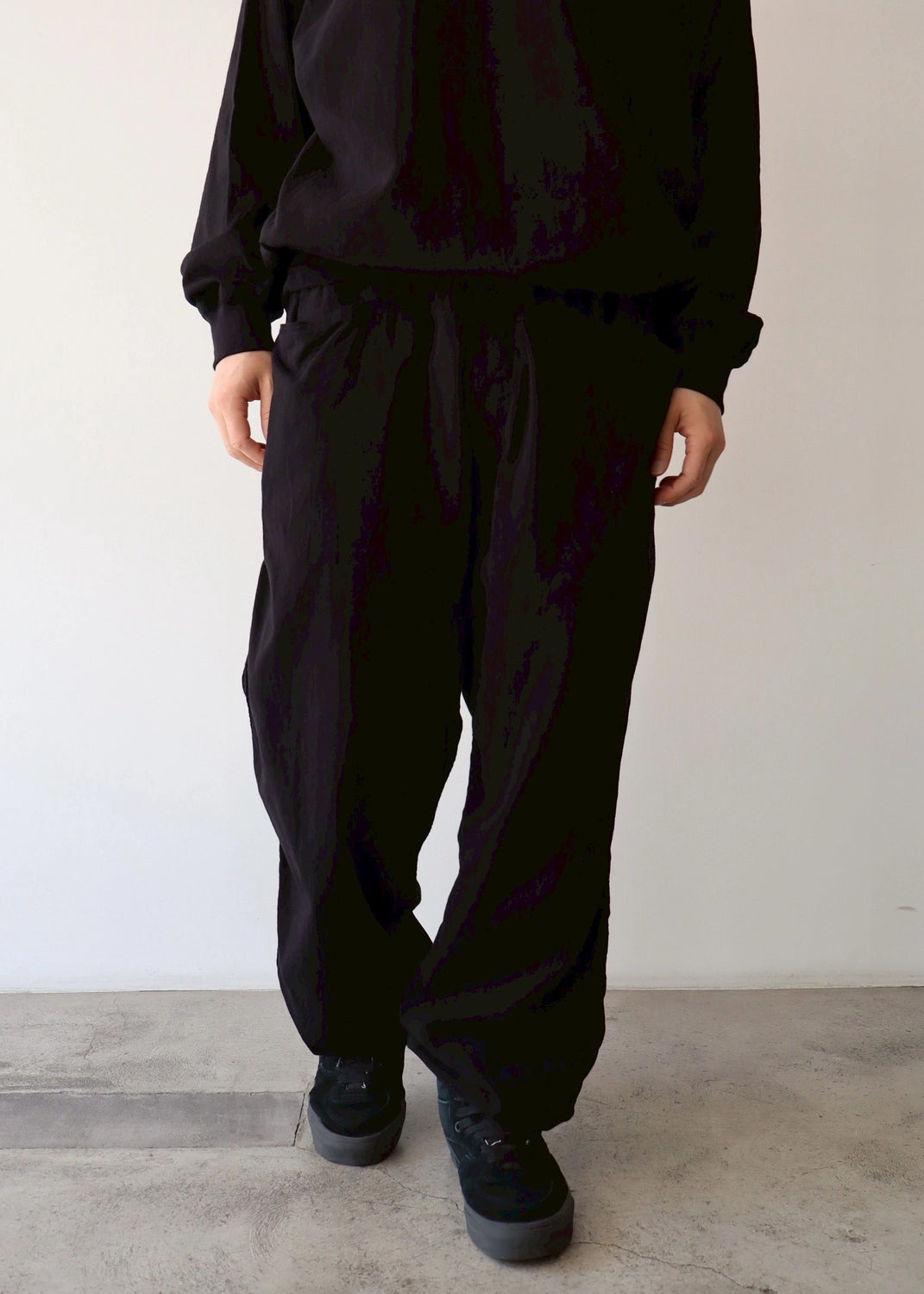 COMOLI / オックス ドローストリング パンツ (B01-03010)