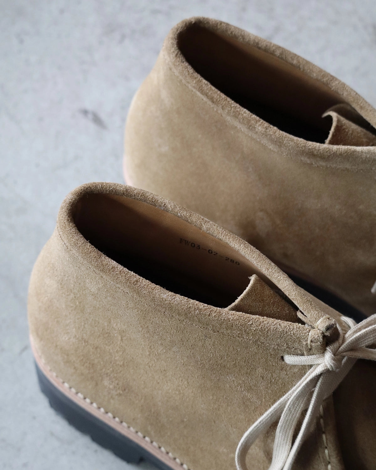 COMOLI / FOOTWORKS別注 チロリアンシューズ (D01-07005)