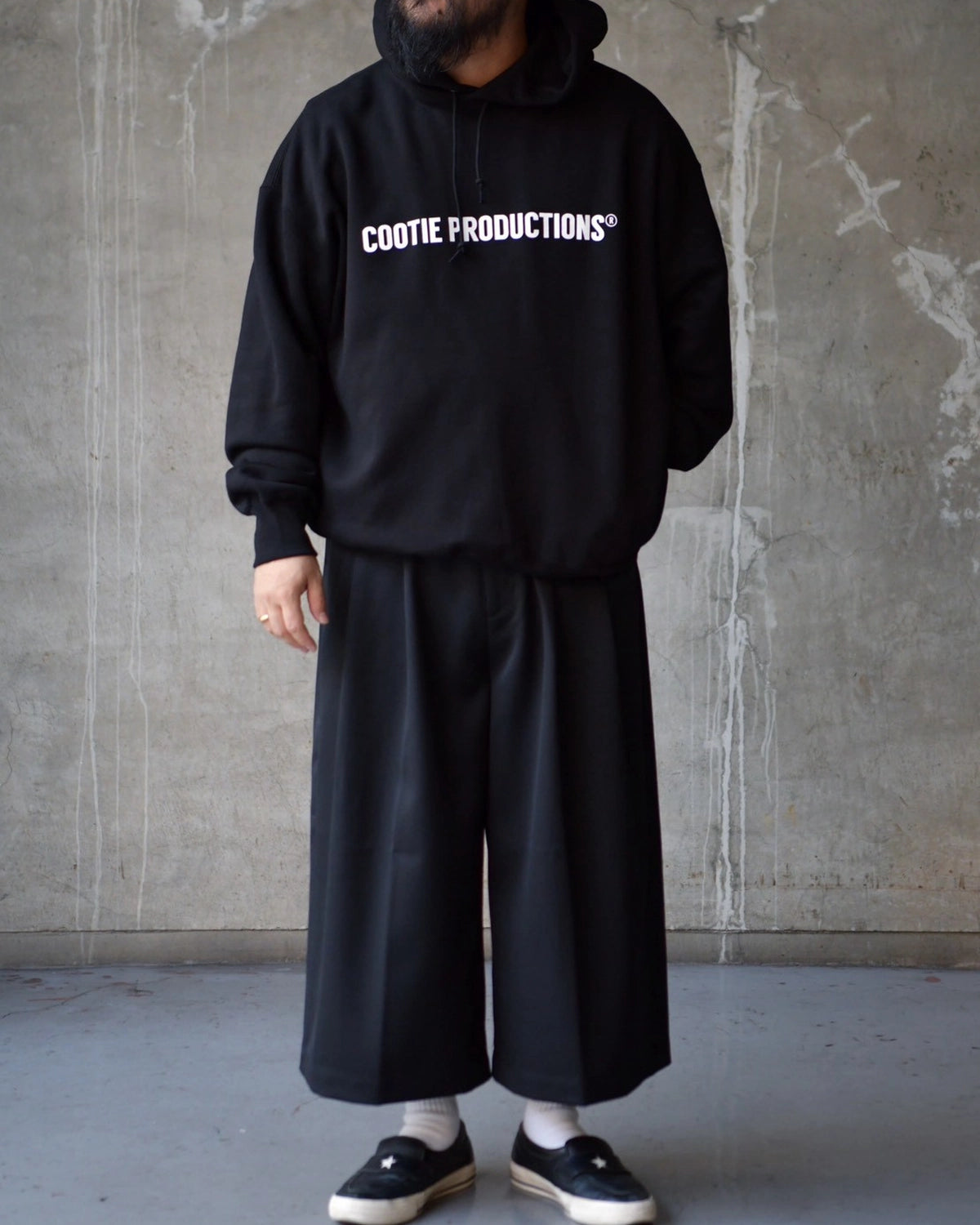 COOTIE PRODUCTIONS / Plain Sweat Hoodie - LOGO (CTE-26A309)