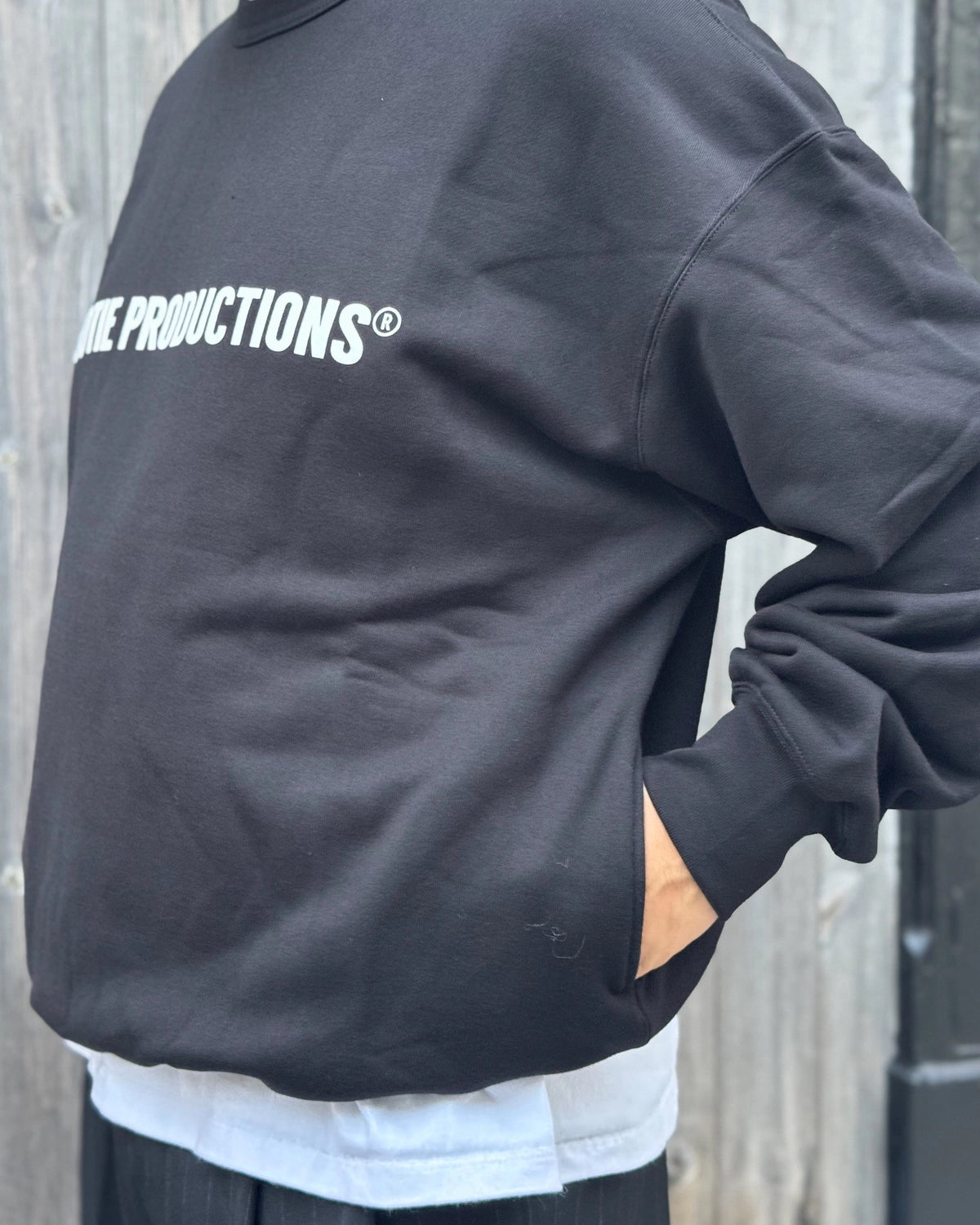 COOTIE PRODUCTIONS / Plain Sweat Crew - LOGO (CTE-26A308)