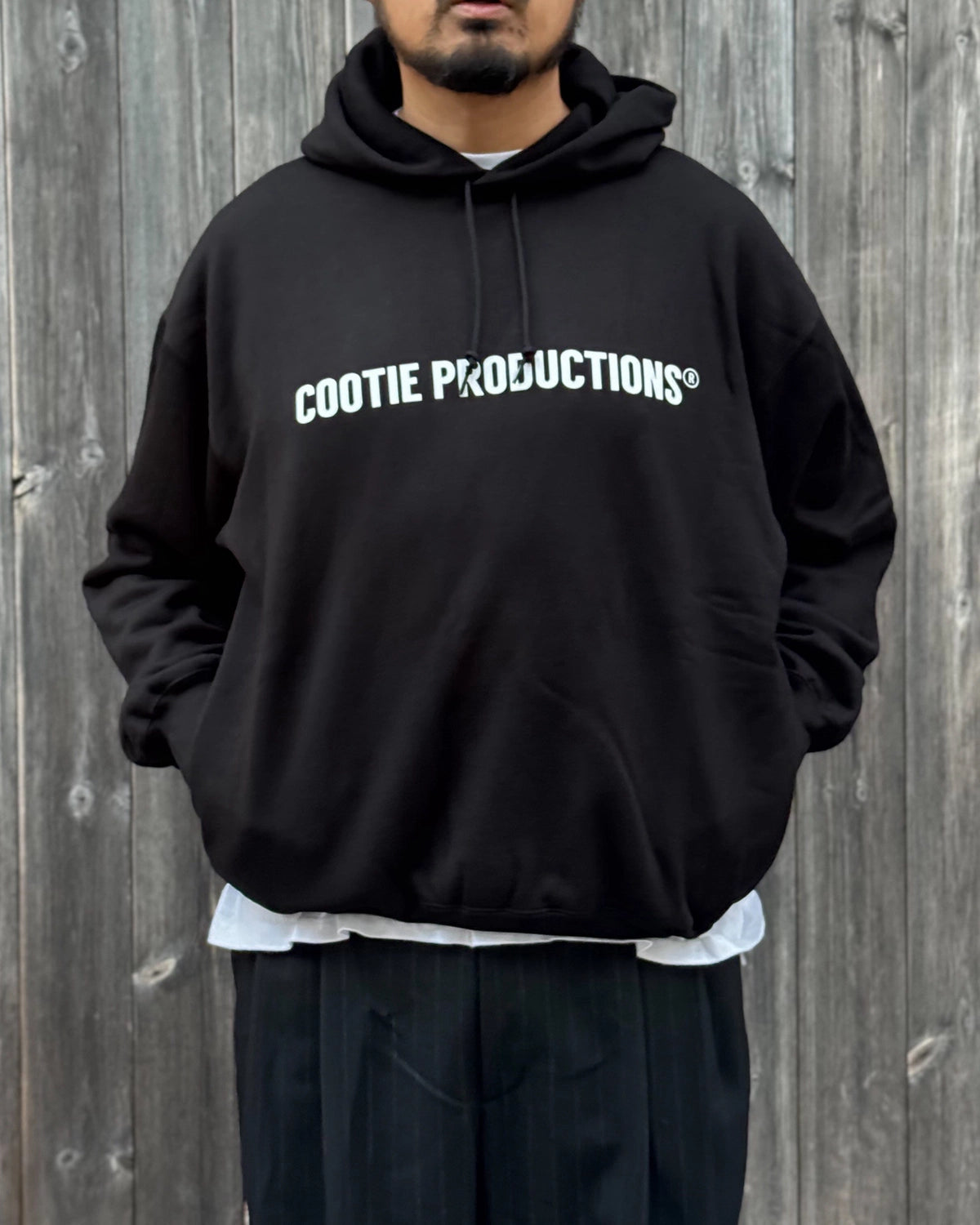 COOTIE PRODUCTIONS / Plain Sweat Hoodie - LOGO (CTE-26A309)