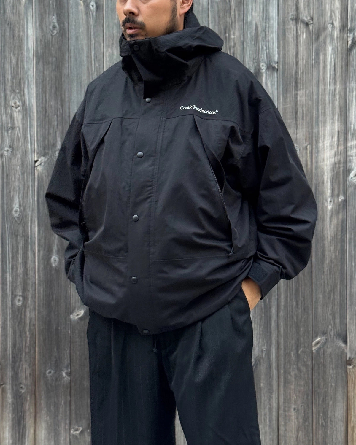 COOTIE PRODUCTIONS / 2 Layer N/C Twill Hooded Jacket (CTE-26A205)