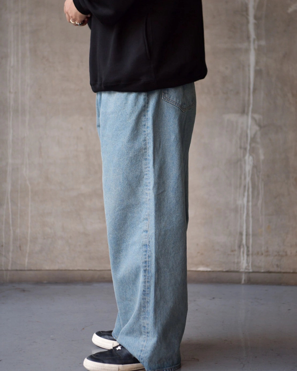 COOTIE PRODUCTIONS / 12.5oz Denim 5 Pocket Extra Baggy Pants (CTE-26A104)