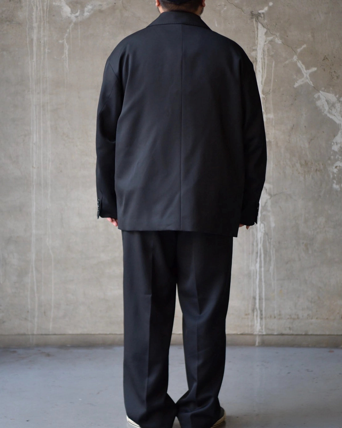 COOTIE PRODUCTIONS / Wool Gabardine 2 Tuck Easy Trousers (CTE-26A105)