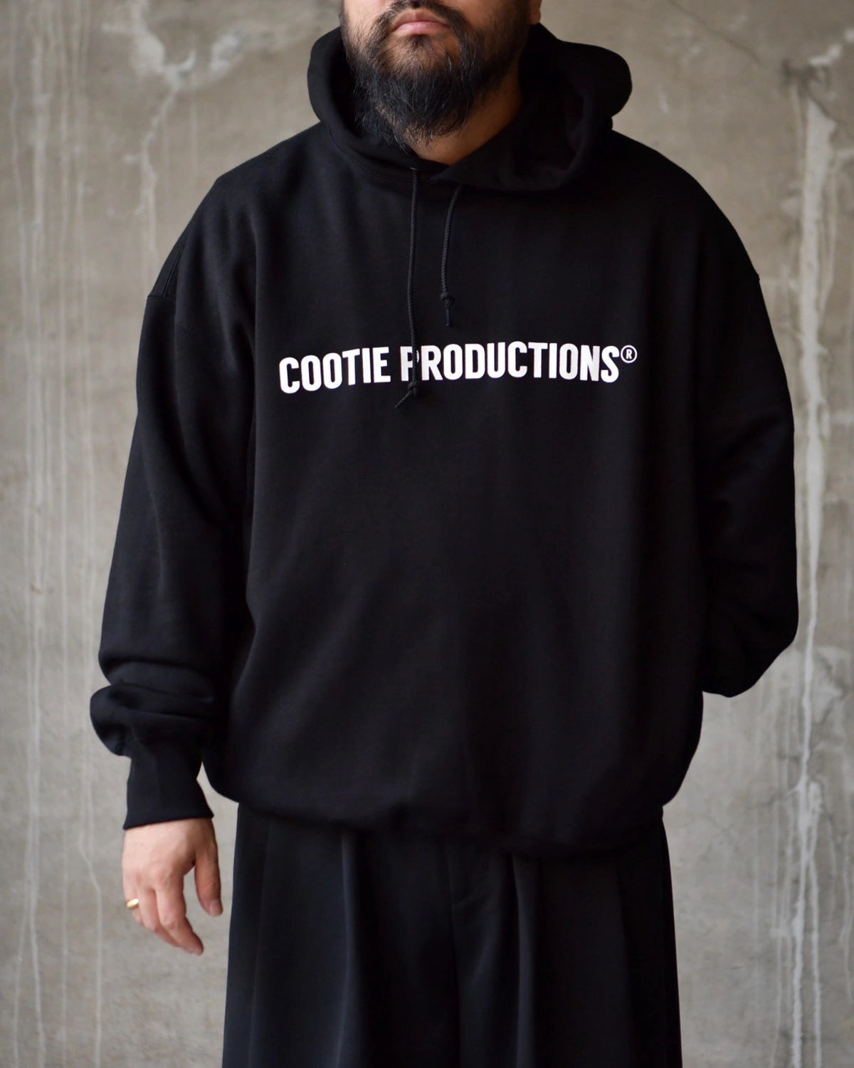 COOTIE PRODUCTIONS / Plain Sweat Hoodie - LOGO (CTE-26A309)