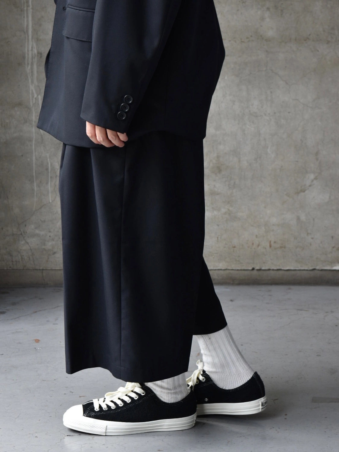 COOTIE PRODUCTIONS® / T/W Saxony Shin Cut Wide Easy Trousers (CTE-25A108)