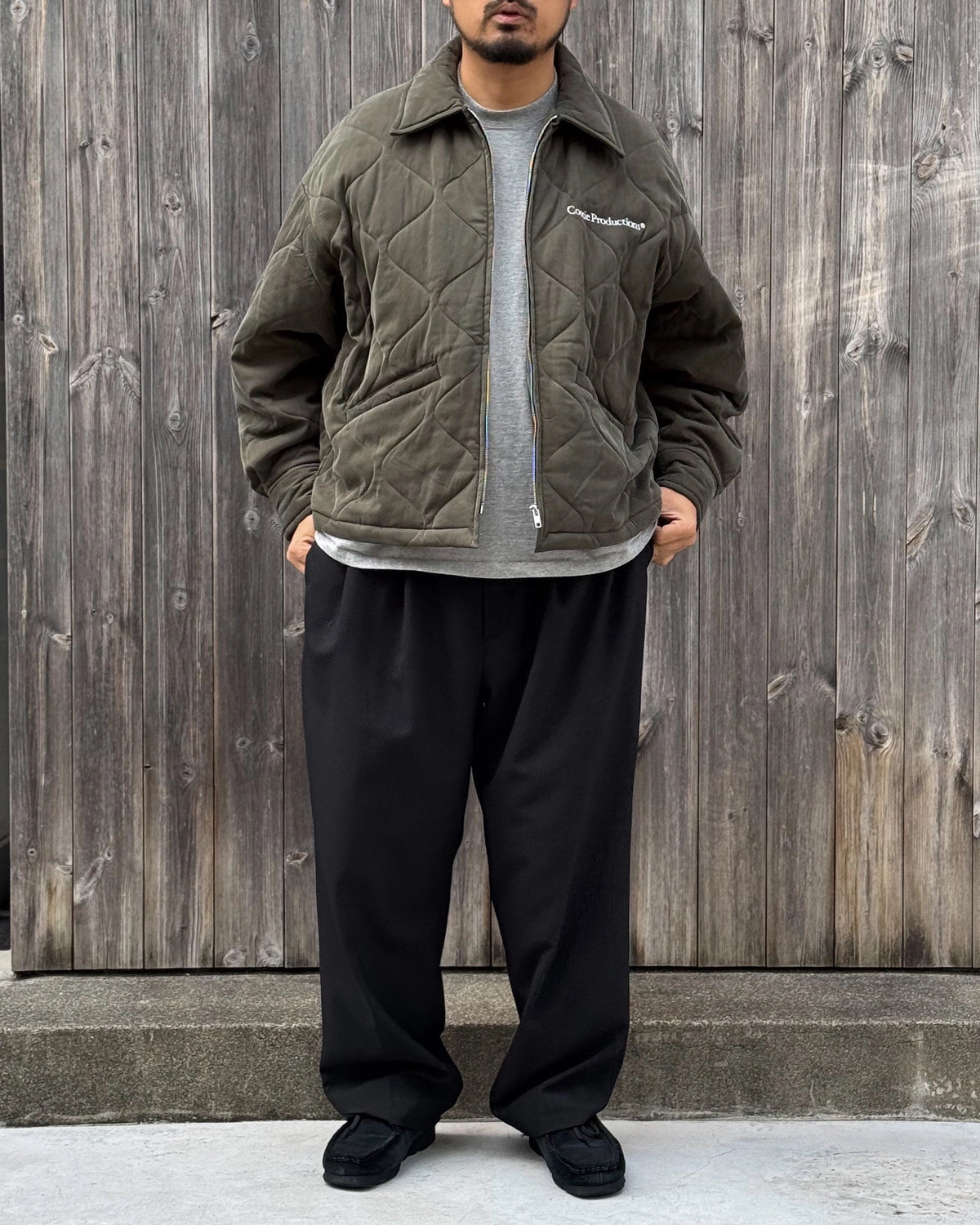 COOTIE PRODUCTIONS / Cu/Ny Satin Vietnam Liner Jacket (CTE-26A207)