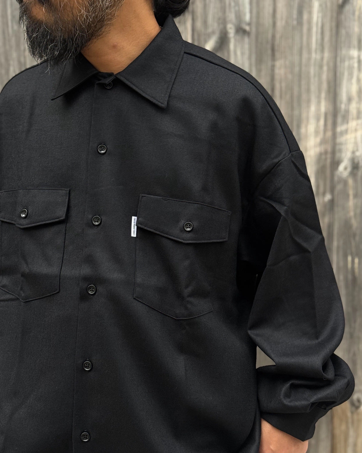 COOTIE PRODUCTIONS / Wool Flano L/S work Shirts (CTE-26A404)