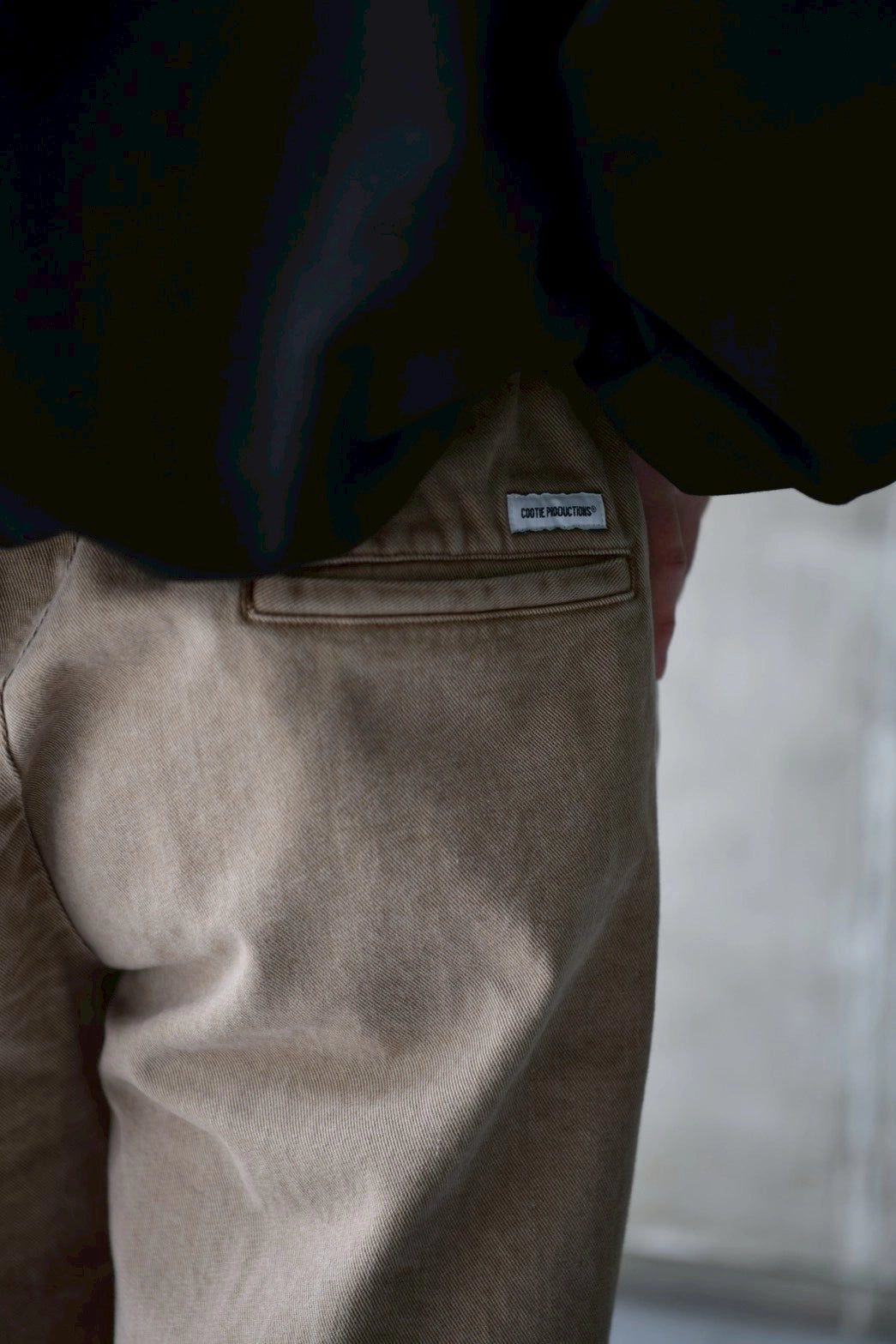 COOTIE PRODUCTIONS® / Color Denim Square Leg Easy Trousers (CTE-25A125)