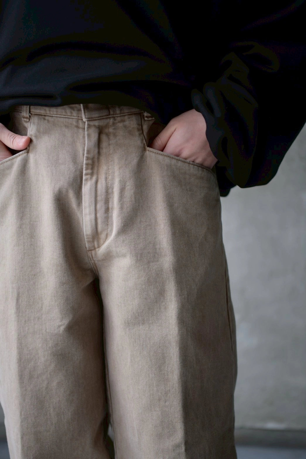 COOTIE PRODUCTIONS® / Color Denim Square Leg Easy Trousers (CTE-25A125)