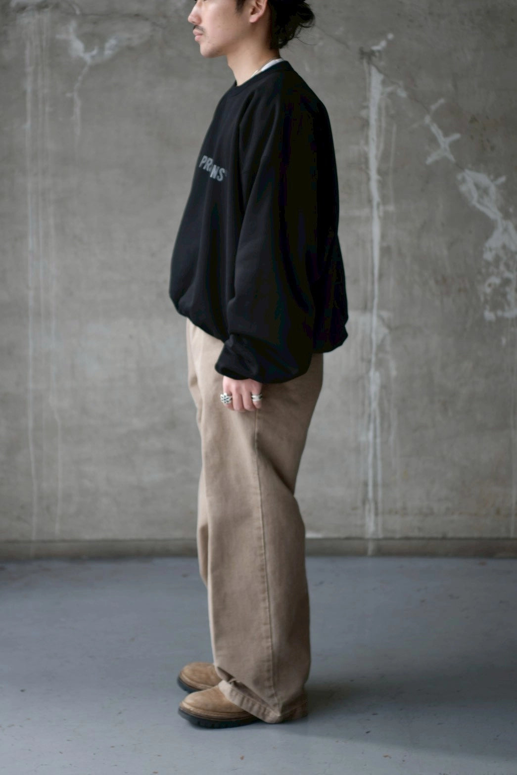 COOTIE PRODUCTIONS® / Color Denim Square Leg Easy Trousers (CTE-25A125)