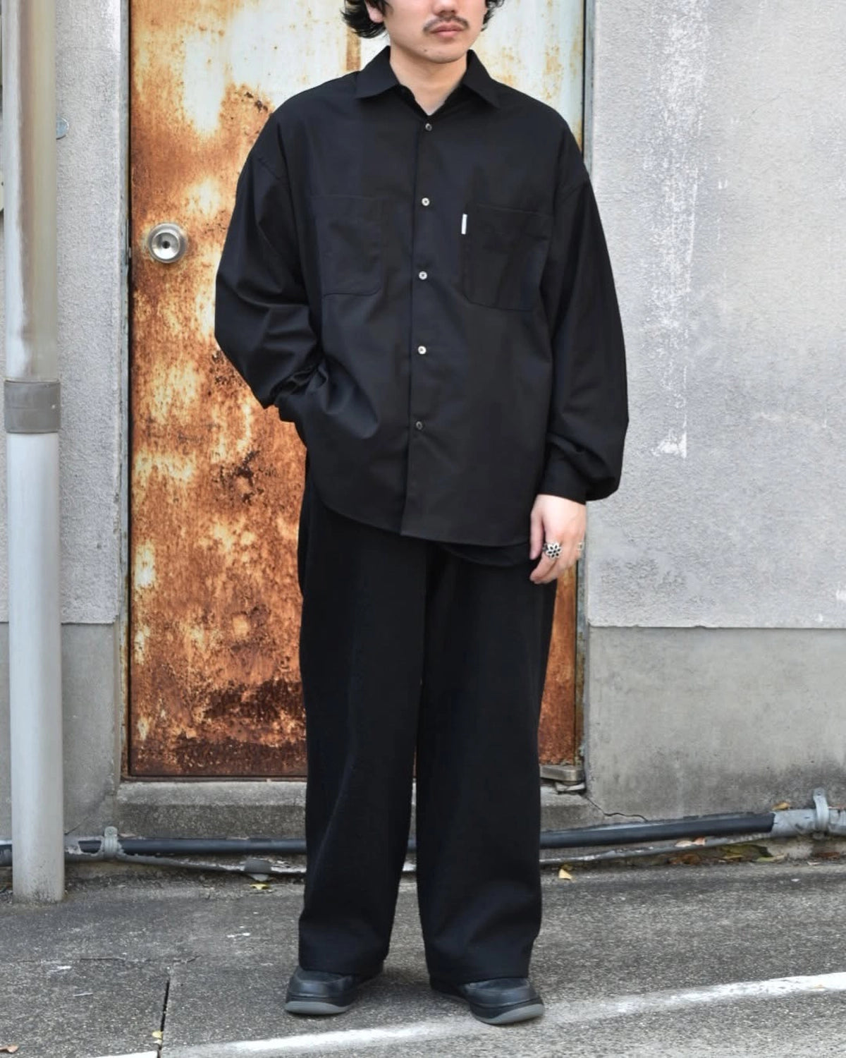 COOTIE PRODUCTIONS® / Gas Boil Oxford L/S Shirt (CTE-25S403)