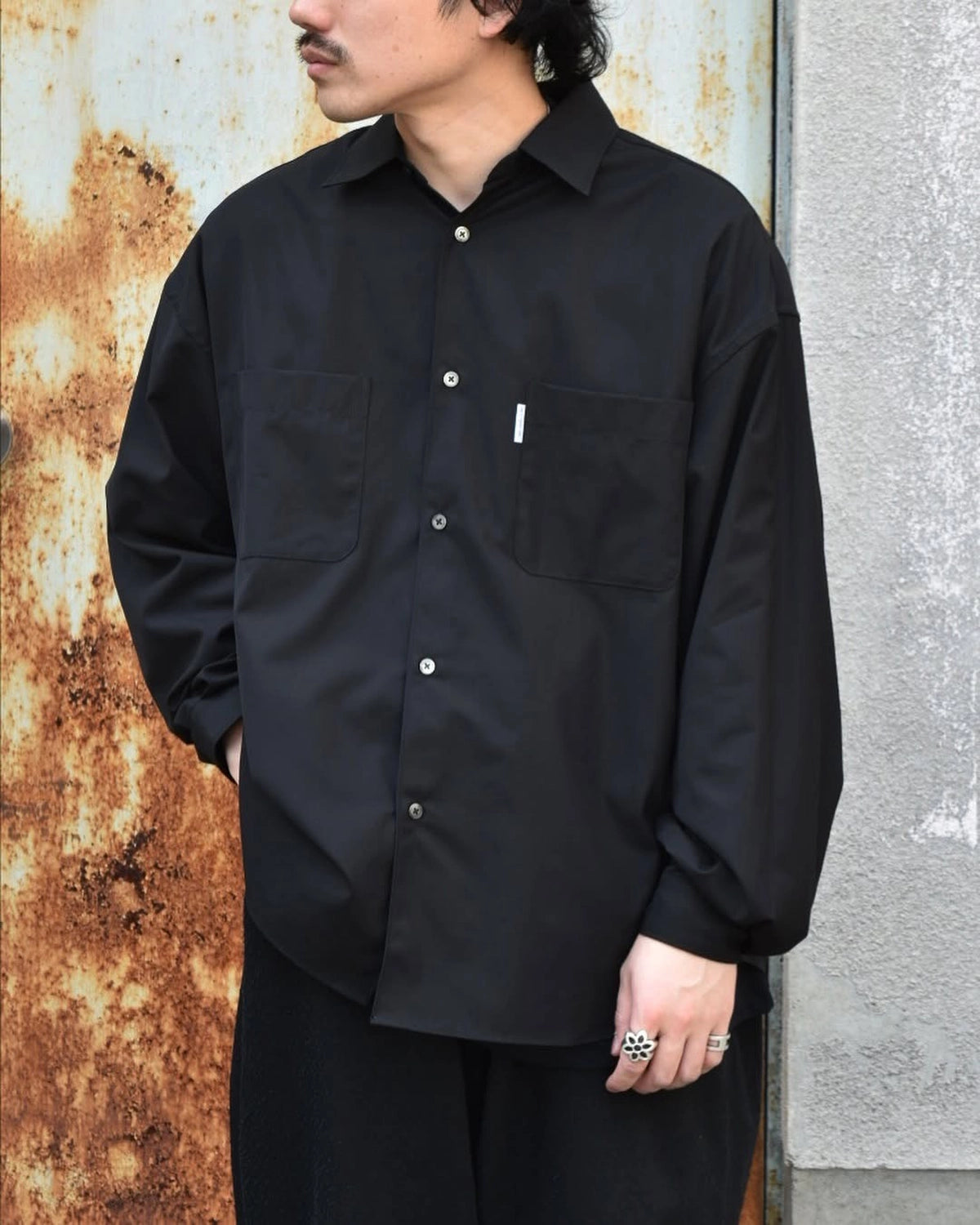 COOTIE PRODUCTIONS® / Gas Boil Oxford L/S Shirt (CTE-25S403)