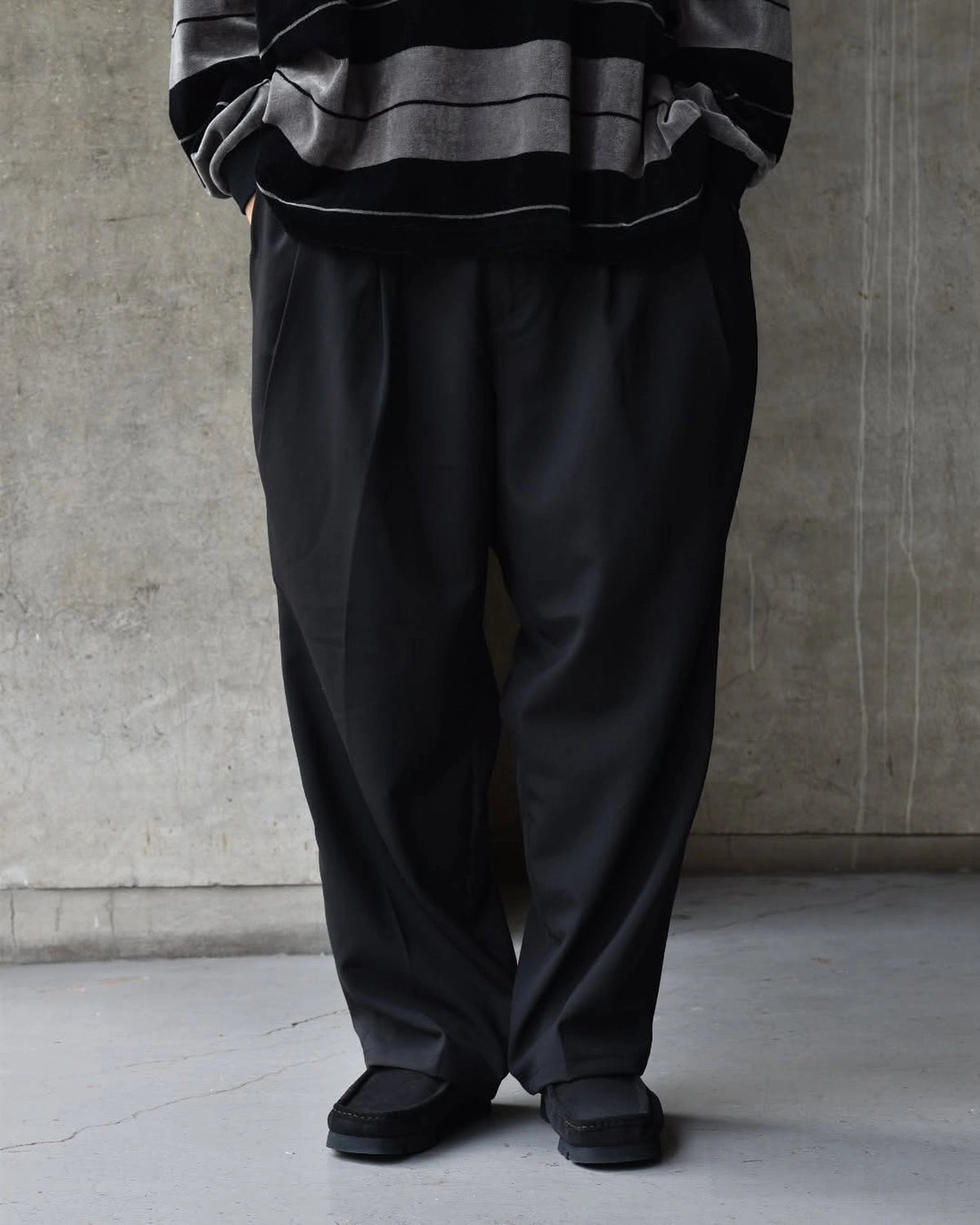 COOTIE PRODUCTIONS® / T/W 2 Tuck Easy Pants (CTE-25S101-PLAIN)