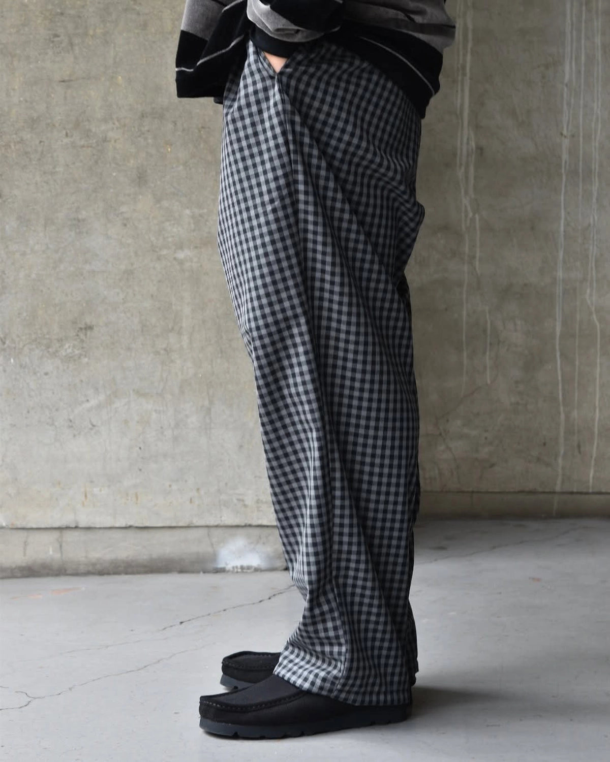 COOTIE PRODUCTIONS® / T/W 2 Tuck Easy Pants (CTE-25S101-CHECK)