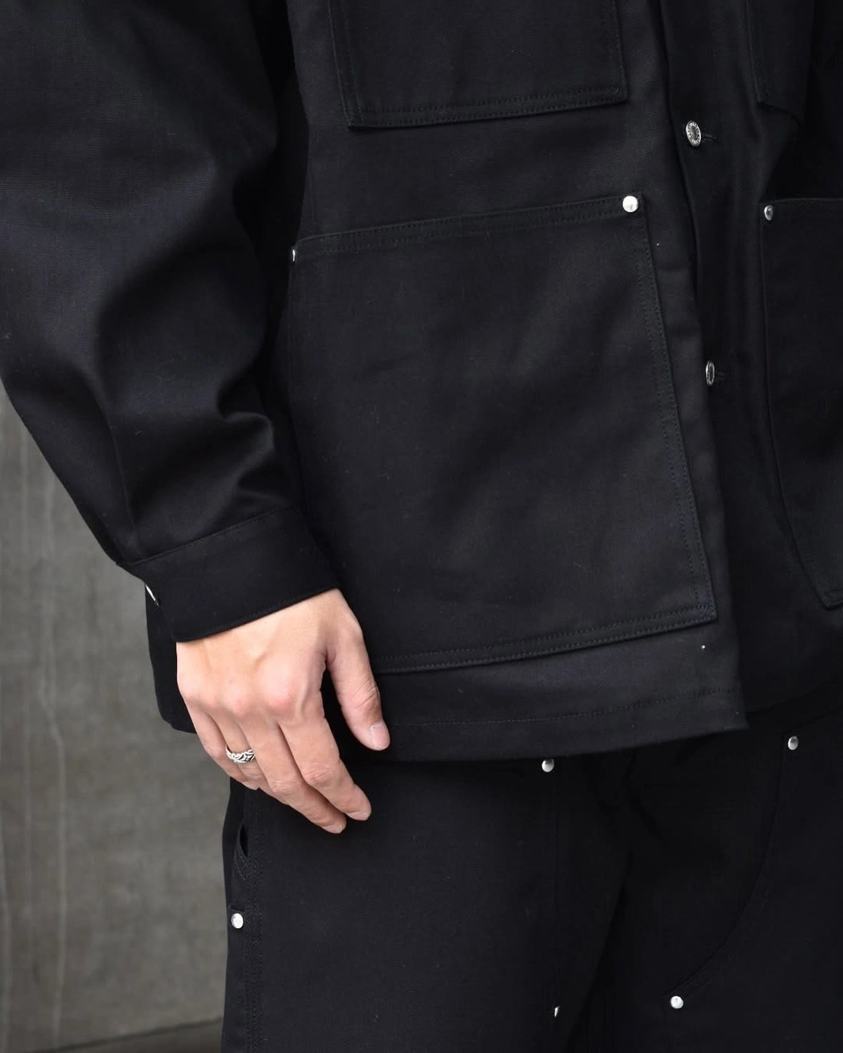 COOTIE PRODUCTIONS® / Abyss Dyed Duck Coverall (CTE-25S208)
