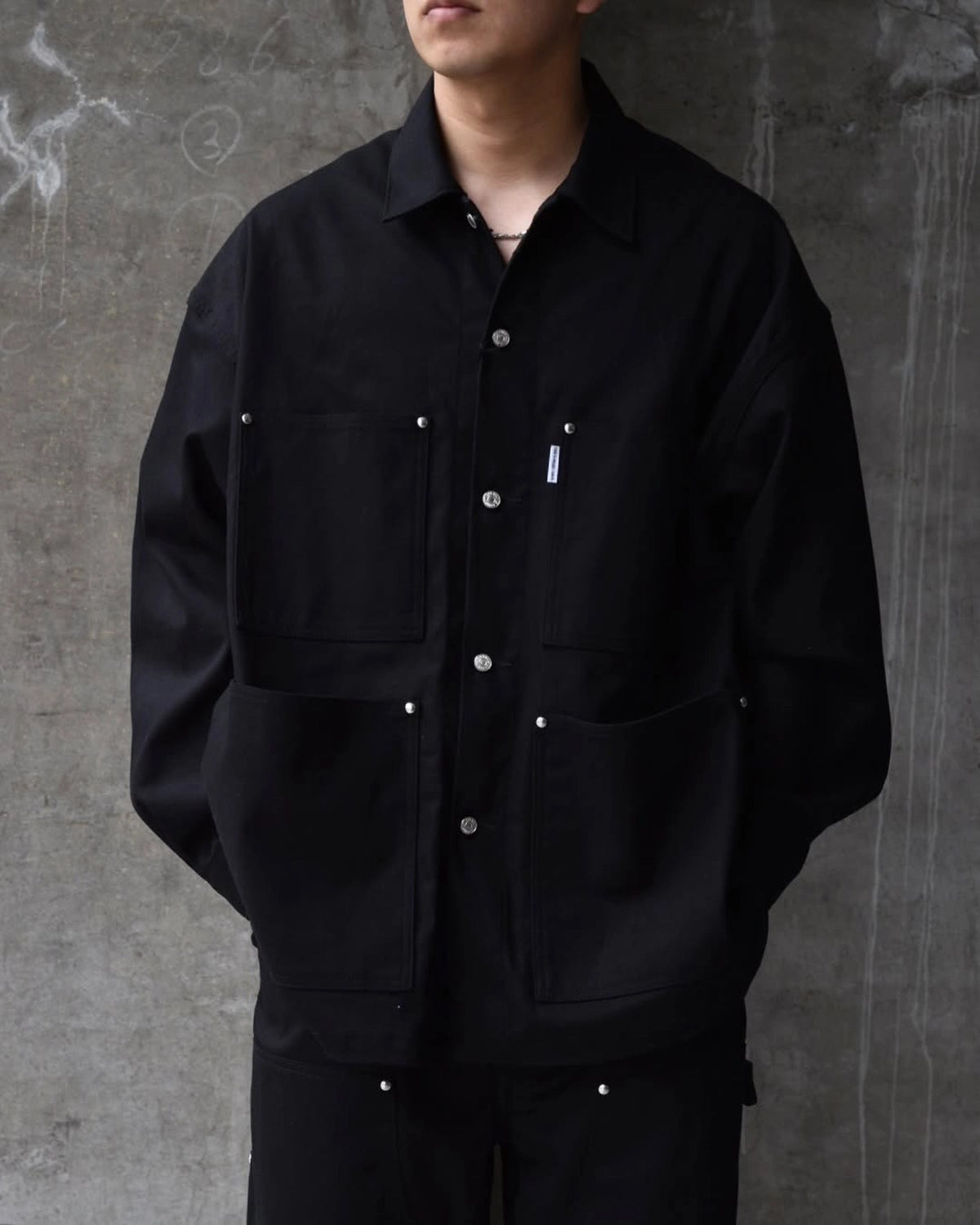 COOTIE PRODUCTIONS® / Abyss Dyed Duck Coverall (CTE-25S208)