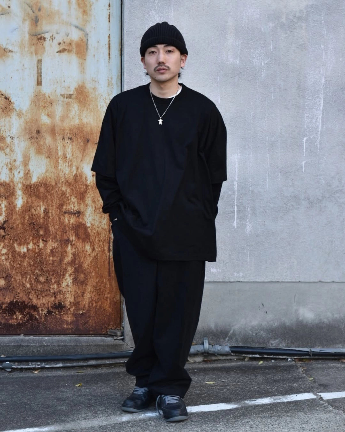 COOTIE PRODUCTIONS® / Oversized Cellie L/S Tee (CTE-25S308)