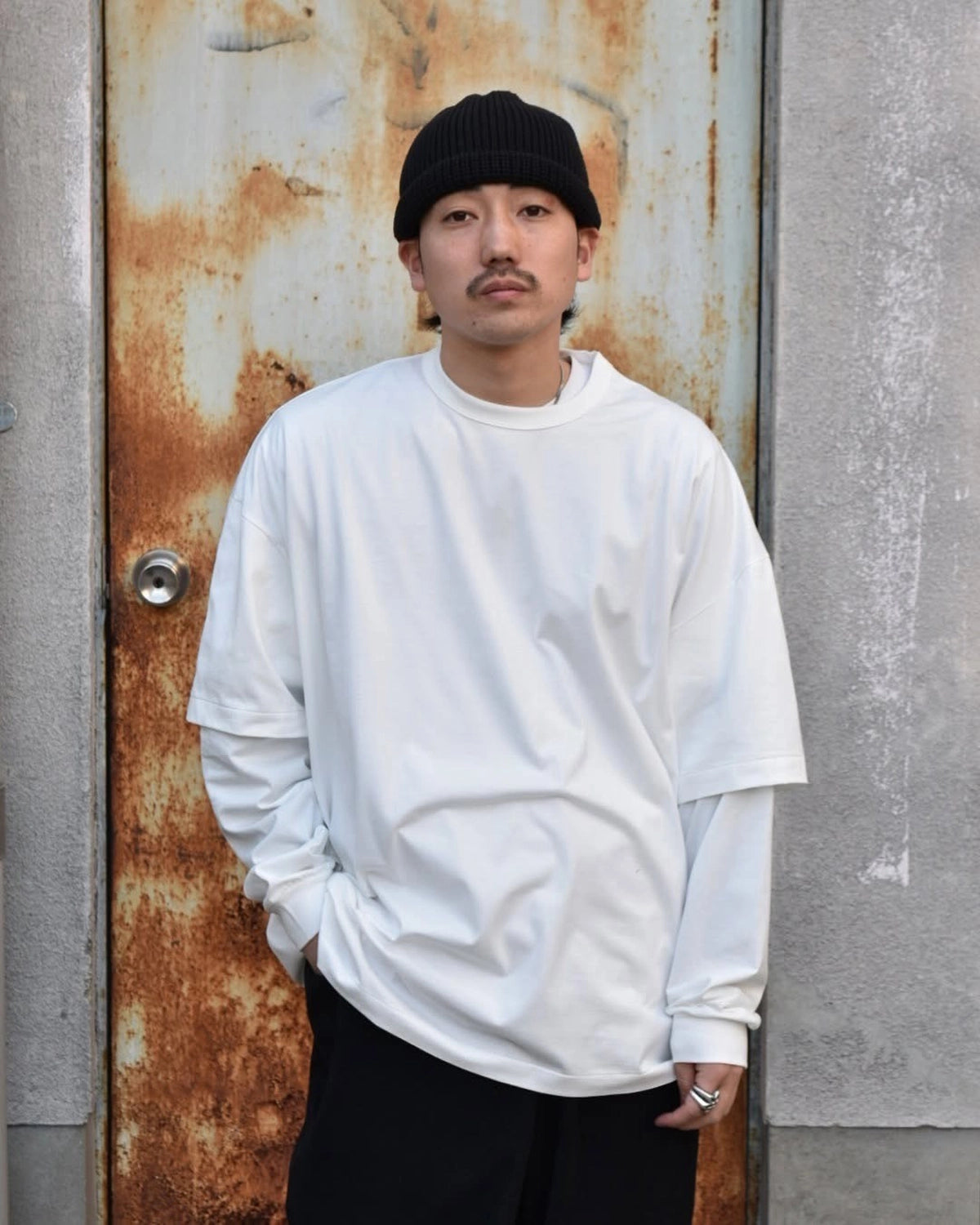 COOTIE PRODUCTIONS® / Oversized Cellie L/S Tee (CTE-25S308)